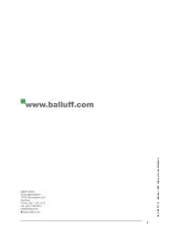 Preview for 44 page of Balluf BIS M-41 Series Technical Description Manual