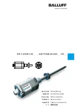 Balluf BTL7-E501-M Series Condensed Manual preview