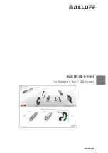 Предварительный просмотр 3 страницы Balluff BAE PD-ML-010-04 Manual