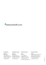 Preview for 16 page of Balluff BAM GM-ML-01-C04 Condensed Manual