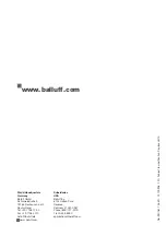 Preview for 314 page of Balluff BAM MD-VS-001-0002 Operation Manual