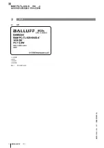 Предварительный просмотр 90 страницы Balluff BAM PC-TL-020-K Series User Manual