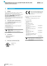 Preview for 4 page of Balluff BAW M12MI-BLC35C-S04G User Manual