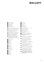 Preview for 3 page of Balluff BBES M18MF2-PSC80F-BV02-EXD User Manual