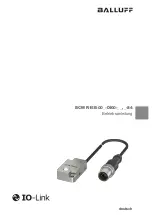 Preview for 3 page of Balluff BCM R15E-00 Series User Manual