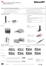 Preview for 3 page of Balluff BCS F01 Series Manual