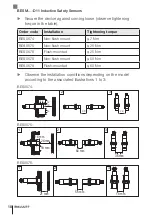 Preview for 18 page of Balluff BES M12EN-PFC40F-S04G-D11 User Manual