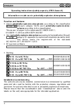 Предварительный просмотр 12 страницы Balluff BES M12ME-GNX40B-S04G-EEX Operating Instructions Manual