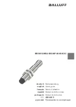 Balluff BES M12MG2-GNX40F-S04G-EXC User Manual preview