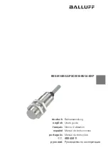 Balluff BES M18EG2-PSC50B-BV02-EXF User Manual preview