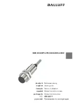 Balluff BES M18MF2-PSC50B-BV02-EXD User Manual предпросмотр