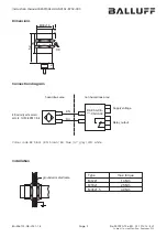 Preview for 4 page of Balluff BES M30EH2-GNX15F-BT02-X03 User Manual