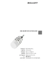 Balluff BES M30MF2-PSC15F-BV02-EXD User Manual предпросмотр