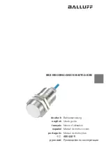 Предварительный просмотр 1 страницы Balluff BES M30MH2-GNX10B-BT02-EXB User Manual