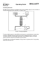 Предварительный просмотр 4 страницы Balluff BF-IDM13 Operating Manual