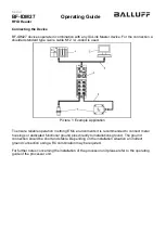 Предварительный просмотр 4 страницы Balluff BF-IDM27 Operating Manual