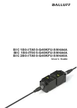 Предварительный просмотр 1 страницы Balluff BIC 1B0-IT005-Q40KFU-SM4A4A User Manual