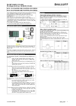 Balluff BIC 1I3-P2A50-Q40KFU-EPX0-002-M4CA Installation Manual предпросмотр