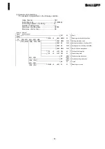 Preview for 59 page of Balluff BIS C-489-1 KBT02 Series Technical Manual