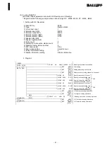 Preview for 44 page of Balluff BIS Series Technical Manual