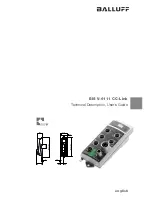 Preview for 1 page of Balluff BIS V-6111 series Technical Description, User'S Manual