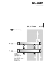 Preview for 1 page of Balluff BIW1-A310-M -P1-S115 Series User Manual