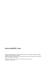 Предварительный просмотр 24 страницы Balluff BLA 50A-002-S4 User Manual