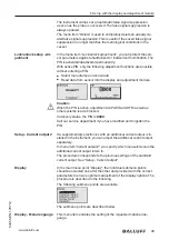 Предварительный просмотр 115 страницы Balluff BMD 1H Series User Manual