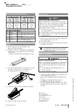 Предварительный просмотр 2 страницы Balluff BMF 415KW-HA W-5 Series Quick Manual