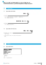 Preview for 19 page of Balluff BML-R01-M Series User Manual