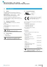 Preview for 28 page of Balluff BML-S1H1 Series User Manual