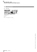 Preview for 28 page of Balluff BML SGA-AEZ1-LZZZ 1 Series User Manual