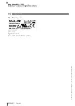 Preview for 80 page of Balluff BML SGA-AEZ1-LZZZ 1 Series User Manual