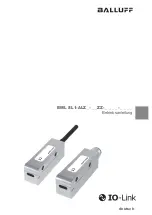 Preview for 3 page of Balluff BML SL1-ALZ-ZZ Series User Manual