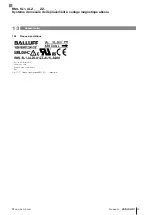 Preview for 151 page of Balluff BML SL1-ALZ-ZZ Series User Manual