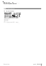 Preview for 251 page of Balluff BML SL1-ALZ-ZZ Series User Manual