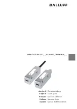 Balluff BML SL1-ALZ1 ZZ-ABA S284/KA Series User Manual preview