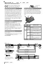 Предварительный просмотр 2 страницы Balluff BMP 01-EL1PP21A-0128-00-P00,5-S75 Condensed Manual