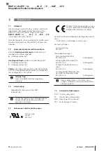 Preview for 7 page of Balluff BMP 01-ZLZPP 1A 00-P S75 Series User Manual