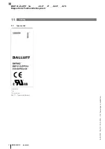 Preview for 34 page of Balluff BMP 01-ZLZPP 1A 00-P S75 Series User Manual