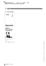 Preview for 98 page of Balluff BMP 01-ZLZPP 1A 00-P S75 Series User Manual