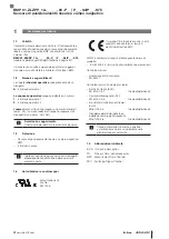 Preview for 103 page of Balluff BMP 01-ZLZPP 1A 00-P S75 Series User Manual