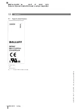 Preview for 130 page of Balluff BMP 01-ZLZPP 1A 00-P S75 Series User Manual