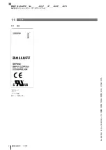 Preview for 258 page of Balluff BMP 01-ZLZPP 1A 00-P S75 Series User Manual