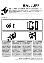 Preview for 2 page of Balluff BMS CS-M-D12-S6K-01 Quick Start Manual