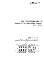 Предварительный просмотр 1 страницы Balluff BNI CIB-508-105-Z015 User Manual