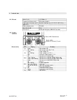 Preview for 10 page of Balluff BNI ECT-508-105-Z015 User Manual