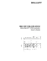 Preview for 1 page of Balluff BNI EIP-508-005-E002 User Manual