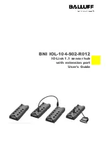 Предварительный просмотр 1 страницы Balluff BNI IOL-104-S02-R012 User Manual