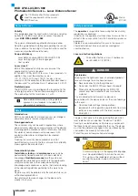 Preview for 6 page of Balluff BOD 21M-LA01-S92 User Manual